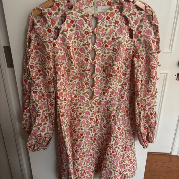 Zimmerman Goldie Scalloped Dress Size 3 - Excellent Condition - Picture 4 of 6